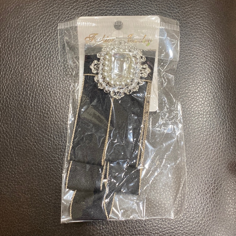 silver brooch